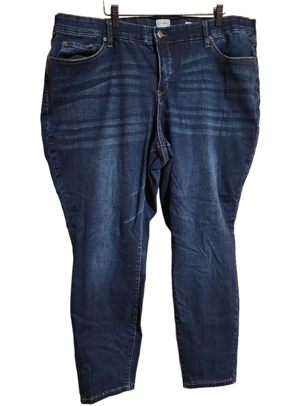 Wonderly Curvy mid rise skinny Comfort waistband Womens Plus size 22W